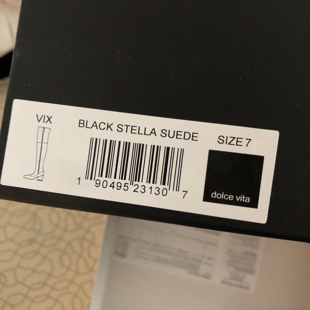 Dolce Vita Stella NWT OTK Suede Boots (7) - Picture 5 of 8